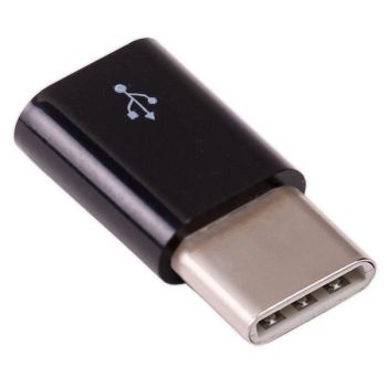 Official Raspberry Pi USB-C Adapter - Black