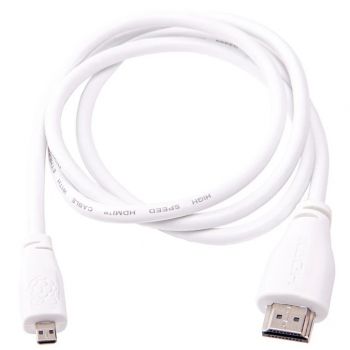 Official Raspberry Pi Micro HDMI Cable 1m
