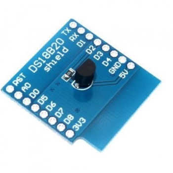 WeMos D1 Mini Temperature Shield - DS18B20