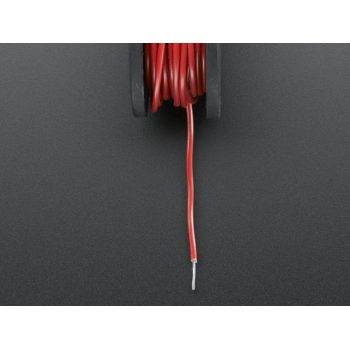 Καλώδιο Μονόκλωνο 22AWG / 0.32mm - Κόκκινο 7.5m