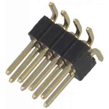 Pin Header 2x4 Male 1.27mm SMD