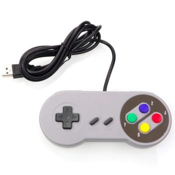 Gamepad USB Controller Retro SNES - Grey