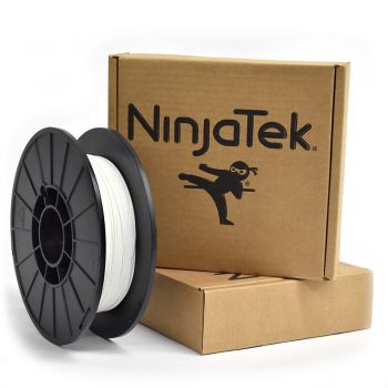 NinjaFlex Cheetah FLEX 95A Filament - 1.75mm Snow White 0.5kg