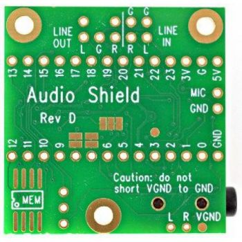 Audio Adaptor Board for Teensy 4.0