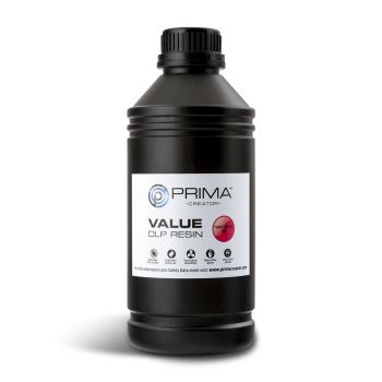 PrimaCreator Value UV Resin - 1lt - Transparent Red