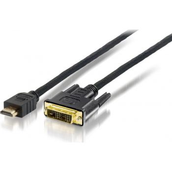 Καλώδιο HDMI σε DVI 2m Μαύρο