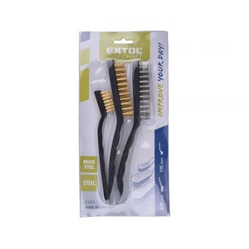 Brushes - Extol (Pack of 3)