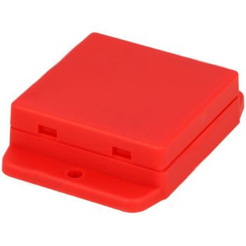 Κουτί Κατασκευών 50x50x17mm - ABS Κόκκινο (Gainta NUB505017RD)