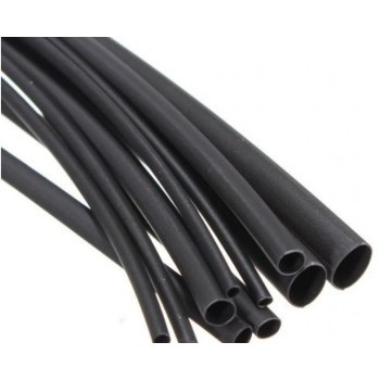 Heatshrink 1.6/0.8mm Black - 1m