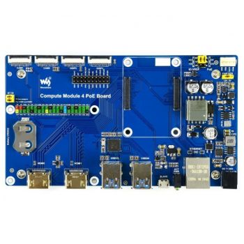 Waveshare CM4 IO Board with PoE Feature