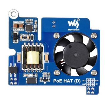 Waveshare Power over Ethernet HAT - Official Case Compatible
