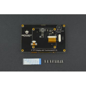 DFRobot Pi Display 5" 800x480, DSI interface, Capacitive Touchscreen