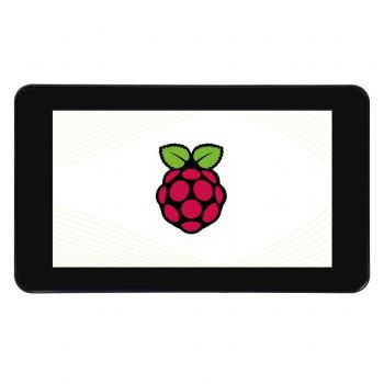 Pi Display 7" 800x480, DSI interface, Capacitive Touchscreen with Case