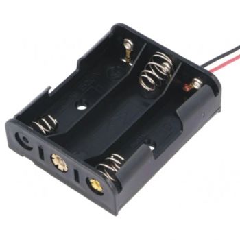 Battery Holder 3xAΑΑ BH7-3001 - with Wires