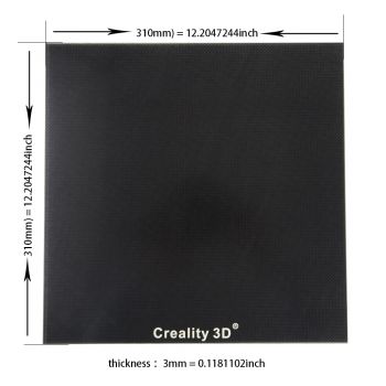 Creality 3D Glass plate 310x310mm