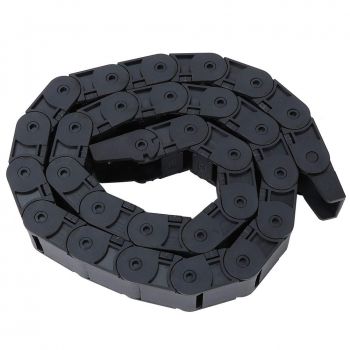 Semi-Enclosed Cable Drag Chain 18x25mm - 1m