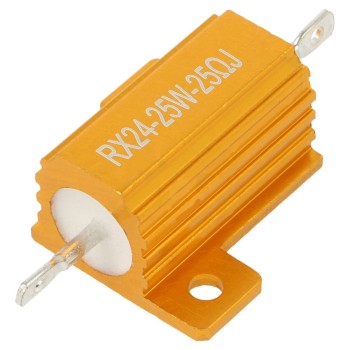 Power Resistor 25W 25ohm With Heatsink