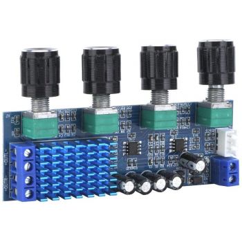 Stereo Digital Audio Amplifier Module 2X80W - TPA3116 With Heatsink