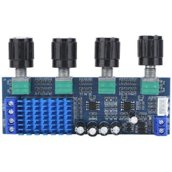 Stereo Digital Audio Amplifier Module 2X80W - TPA3116 With Heatsink