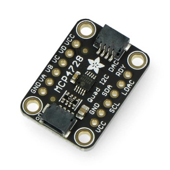 Adafruit Quad DAC with EEPROM - STEMMA QT/Qwiic - MCP4728