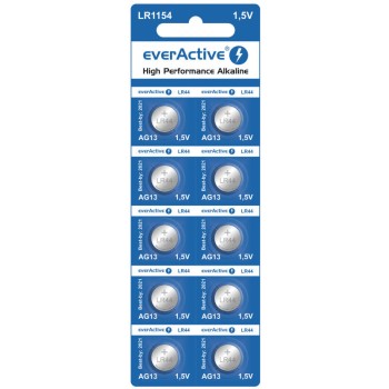 Μπαταρία Coin Cell LR44 everActive - 10 τμχ.