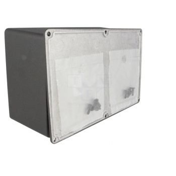 Κουτί Κατασκευών 188x120x82mm - Αλουμινίου Μαύρο IP54 (1590EBK)