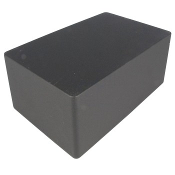 Project Box 188x120x82mm - Aluminium Black IP54 (1590EBK)