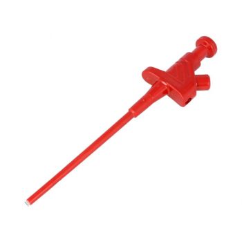 IC Hook 158mm for 4mm Banana - Red