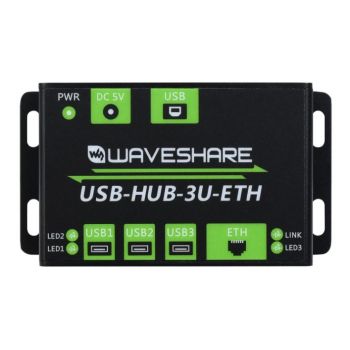 Industrial USB HUB & ETH - 3x USB & 100M ETH
