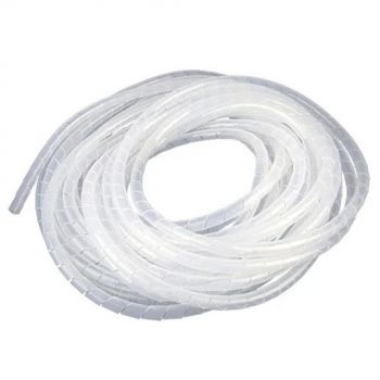 Spiral Wrapping Bands 11.4mm Clear - 10m