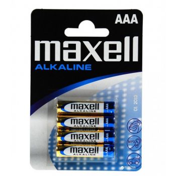 Μπαταρία Maxell Alkaline LR03 1.5V AAA (4pack)