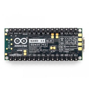 Arduino Nano 33 BLE Sense Rev2 with Headers