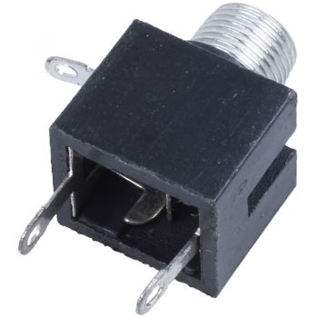 Audio Jack - 3.5mm Female Mono with Switch (Panel Mount)
