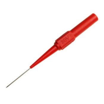 Probe Tip 0.7mm 30VDC Socket 4mm - Red