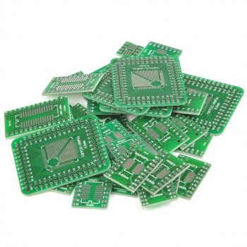 SMD to DIP Adapter Set 8P-100P - Pack of 40