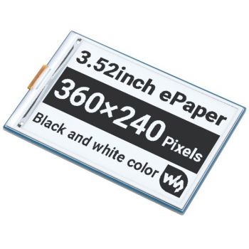 Pi Display e-Paper 3.52" ΗΑΤ 360x240 (Black-White)
