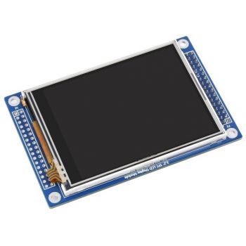 Display 3.2" 320x240 Resistive Touch LCD (Parallel & SPI)