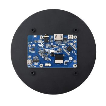 Round LCD Display 5" 1080x1080 IPS, HDMI interface with Touch