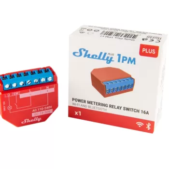 Shelly Plus 1PM - Relay Switch 16A & Power Metering