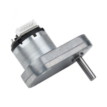 L-shaped DC Gear Motor with Encoder 240RPM