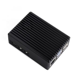 Aluminum Case For Raspberry Pi 5 - Stripe Grooved