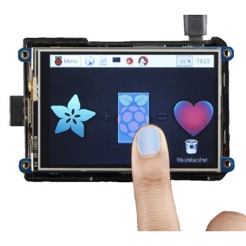 PiTFT Plus 480x320 3.5" TFT+Touchscreen for Raspberry Pi - Pi 2 and Model A+ / B+
