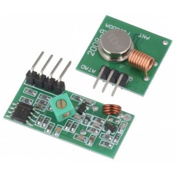 RF Link Transmitter and Receiver - 433MHz