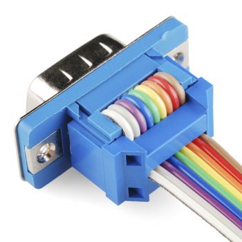 D-SUB Connector Female 9-pin Flat Ribbon Cable