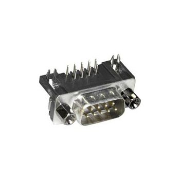 D-SUB Connector Male 9-pin 90 Degree