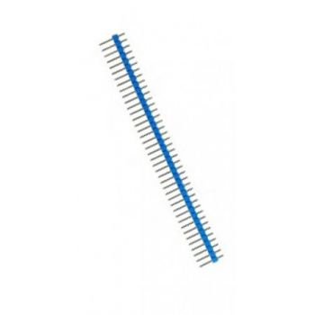 Pin Header 1x40 Male 2.54 mm Blue