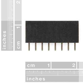 Pin Header 1x8 Female 2.54mm