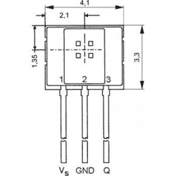 Αισθητήρας Μαγνητικού Πεδίου - TLE4935L (Latch)