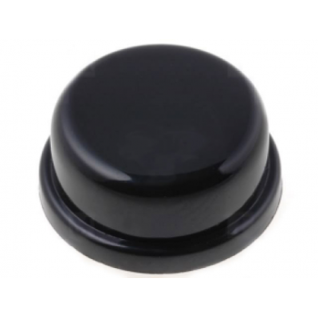 Cap for Tact Button - Round Black