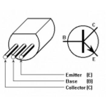 Transistor NPN 0.1A - BC547